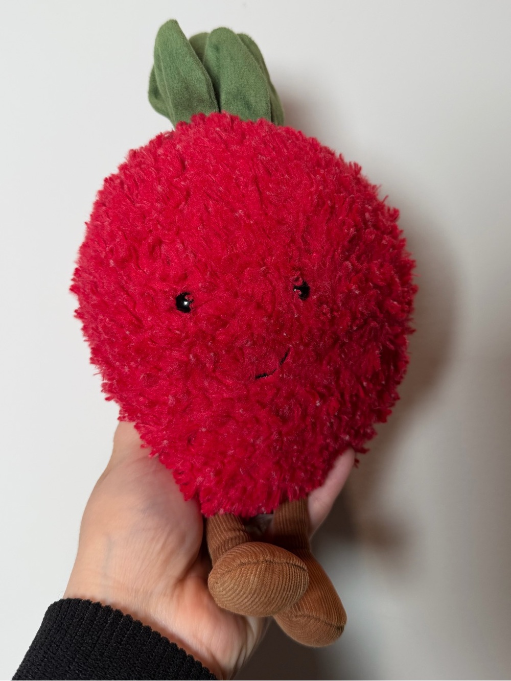 Jellycat London Strawberry Plush Retired Amuseables